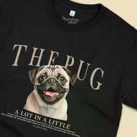 ราคา เสื้อยืดสกรีนลาย The Pug น้องหมาปั๊ก [Classic Cotton 100% by Oversized Club] (1732609686099232129)