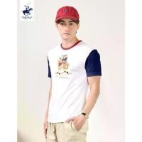 ราคา [TK] Beverly Hills Polo Club เสื้อยืดคอกลม รุ่น BNSR345 ลายม้าโยก (1732290641146709939)