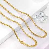 ราคา สร้อยคอเงินแท้ 92.5% Italy ชุบทอง18k /ชุบ ทองคำขาว ลาย Ball slash ขนาด 2 mm. (1731159181022758922)