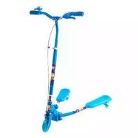 ราคา [ส่งฟรี] Scooter 3 WHEEL FLIKER สกู๊ตเตอร์ขาแยก ล้อมีไฟ มีเบรคมือ (1732642274377565283)
