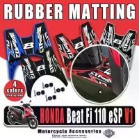 ราคา แผ่นรองฝ่าเท้ากันลื่น เหมาะสำหรับ Honda Beat fi 110 esp V1 Scooter (1732523137985840147)