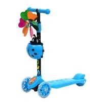 ราคา Eco Home Kids Scooter สกู๊ตเตอร์ 4 ล้อ มีไฟกระพริบที่ล้อ สกู๊ตเตอร์ขาไถ สกู๊ตเตอร์เด็ก ปรับความสูงได้ 3 ระดับ (1729625573321443620)