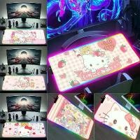 ราคา Hello Kitty RGB Pc เกมเมอร์คีย์บอร์ดเมาส์ Pad Mousepad, แผ่นรองเมาส์ LED เรืองแสง, แผ่นรองเมาส์ยางสำหรับเล่นเกม, ขายร้อน, Sanrios, น่ารัก, แผ่นรองเมาส์ (1732657045667481257)