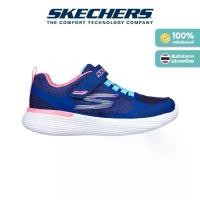 ราคา Skechers สเก็ตเชอร์ส รองเท้าเด็กผู้หญิง Girls GOrun 400 V2 Gusto Racer-MX Running Shoes - 302429L-NVHP Air-Cooled Goga Mat Machine Washable (1729779202381351876)
