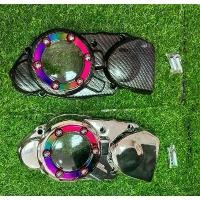 ราคา ฝาครอบจานไฟ Honda DASH / LS LS125 สีชุบเงิน+รุ้ง สีเคฟล่า+รุ้ง (1731570428678276572)