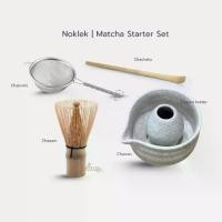 ราคา Matcha starter set | ชุดชงมัทฉะ ถ้วยชงมัทฉะ Chawan แปรงชงมัทฉะ Chasen แท่นวางแปรงชงมัทฉะ ตะแกรงร่อนผงมัทฉะ ไม้ไผ่ตักชา (1732204268521096604)