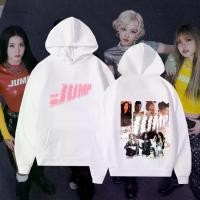 ราคา BLACKPINK Jump เสื้อฮู้ดแบบสวมหัว Unisex เสื้อฮู้ด Deadline World Tour ฮู้ดแขนยาวพิมพ์ลายสองด้านปกอัลบั้มสำหรับผู้หญิง #8 (1731967938035943131)