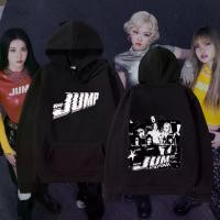 ราคา BLACKPINK Jump เสื้อฮู้ดแบบสวมหัว Unisex เสื้อฮู้ด Deadline World Tour ฮู้ดแขนยาวพิมพ์ลายสองด้านปกอัลบั้มสำหรับผู้หญิง #7 (1731967945925691099)