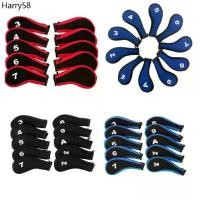 ราคา ♕♕♕ ZQH Cover ไม้กอล์ฟใส่ชุดเหล็กเหล็กแบบ Iron Cover with Zip 10 pcs Long Neck (COVM0002) (1732126717552986264)