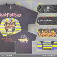 ราคา BLAXROXX | Iron Maiden WORLD SLAVERY TOUR 84-85 | [IRM0046-LA] | เสื้อยืดคอกลม แขนสั้น | เสื้อวงหลังทัวร์ | Los Angeles Appare Man ผู้ชาย Clothing (1732133595400669770)