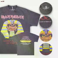 ราคา BLAXROXX | Iron Maiden WORLD SLAVERY TOUR 84-85 | [IRM0046-LA] | เสื้อยืดคอกลม แขนสั้น | เสื้อวงหลังทัวร์ | Los Angeles Appare Man ผู้ชาย Clothing (1731210038023719498)
