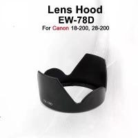 ราคา EW-78D Lens Hood for Canon 18-200mm 28-200mm Lens ที่นิยมมากที่สุด (1732396097658128305)