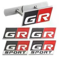 ราคา สติ๊กเกอร์ติดรถ, KLL, GR Sport Decal, ตราสัญลักษณ์กระจังหน้า Hood Front, สำหรับ Toyota HV YARiS RZ RC RS Prius Lexus Harrier GRMN โลโก้, สติ๊กเกอร์ติดรถ Car รถยนต์ Sticker รถจักร น่ารัก (1730387196768