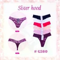 ราคา กางเกงชั้นใน ลายลูกไม้ sister hood 580 ฟรีไซส์ ใหญ่กว่าไซส์ m นิดหน่อย (1732232636158412651)