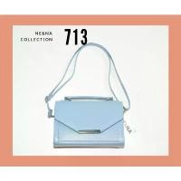 ราคา กระเป๋าเเฟชั่นผู้หญิงสะพายข้างทรงกล่อง No. 713 NE&NA Collection Bag (1732249967848097529)