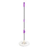 ราคา Jumper Kids modern Spin Mop ไม้ถูพื้น สำหรับถังปั่น รุ่นตัวล๊อคหมุน เหล็กหนากว่าตัวล๊อคพับ พร้อมผ้าไมโครไฟเบอร์ ใช้ได้ยาวนาน (สีม่วง) (1732054897536108682)