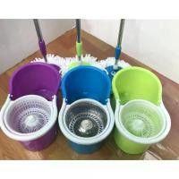 ราคา [ส่งฟรี] ไม้ถูพื้น ถังปั่น ไม้ม็อบ ไม้ถูพื้นพร้อมถัง ไม้ถูพื้นถังปั่น Spin Mop (1731738371742991365)