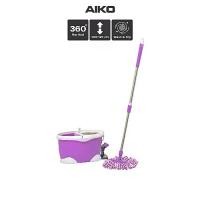 ราคา AIKO SWM-18 Super Wonder Mop ชุดไม้ถูพื้นพร้อมถังแบบเหยียบ (1729645714742413929)