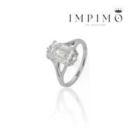 ราคา ( All Moss/ Total 3.15 CT/ Emer 3 CT ) แหวนเพชรโมซาไนต์แท้จาก Impimo น้ำหนักรวม 3.15 กะรัต เม็ดชูทรง Emerald Cut 3 กะรัต ตั้งอยู่บนตัวเรือนเงินแท้ 925 ชุบทองคำ 18K การันตีความแท (1731720715353360480)