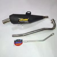 ราคา [ส่งฟรี] ALL NEW JAMIE แท้100% ท่อย่อ โลโก้เหลือง ทรงท่อเจมส์ ท่อเชง สีดำ คอ26มิล + เหล็กยึดท่อ WAVE100S 2005 / เวฟ100 / ดรีม คุรุสภา ใช้ในสนามแข่งเท่านั้น ใหม่ล่าสุด (1732030850846263163)