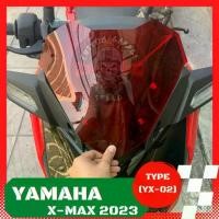 ราคา Xmax 2023 ทรงซิ่ง (YX-02) ชิวบังลม Yamaha for ชิวบังลมหน้า X-max ชิวแต่ง yamaha All-New บังลมXmax (1731842481881319408)