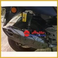 ราคา SweetStreet คุณภาพรับประกันได้ ครอบกันร้อนท่อลายเคฟล่า All new Nmax 2020-2023 Aerox 2021-2023 ฟิมส์เคฟล่าลอยน้ำ (ครอบทับของเดิม) มอเตอร์ไซค์ Motorcycle (1730432355783576469)