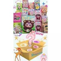 ราคา Surpise Box กล่องสุ่ม Art Toyพร้อมส่ง แผ่นอะคริลิคใส สี แฟรช (1732059455703975116)