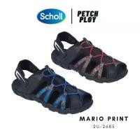 ราคา Scholl รุ่น Mario Print 2U-2685 รองเท้าแตะ Unisex สกอลล์ รองเท้ารัดส้น สำหรับผู้ชายและผู้หญิง (1729568164185475260)