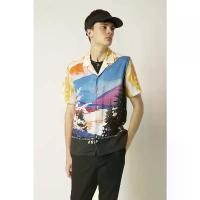 ราคา ESP เสื้อเชิ้ตฮาวายลายกราฟิก ผู้ชาย | Graphic Print Hawaiian Shirt | 03646 (1732648783427307289)