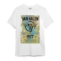 ราคา วงกบ BAJU VAN HALEN CONCERT PASDENA 77 Graphic Print T-shirt S-5XL (1731529946249333148)