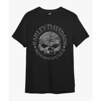 ราคา เสื้อยืด Harley DAVIDSON SKULL LOGO Graphic Print T-shirt S-5XL (1731530037848541596)