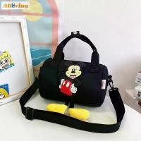 ราคา pjlshop58 Mickey Mouse Bag Travel Bag Classic Print Multi Function Tote Bag for Childrenfor Long Road TripsDisney Themed StyleChildren Shoulder BagLightweight กล่องรองเท้า กระดาษ (1732602198661825752)