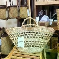 ราคา [joubua] รุ่น flower กระเป๋าสานจากเชือกกล้วย (1731093147699218480)