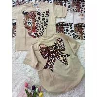 ราคา เสื้อยืดOversize(FLOWER)เสือครึ่งหน้า สวัสดิการสด (1732618619796030590)