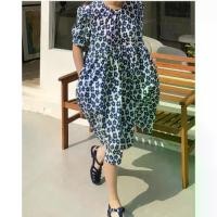 ราคา CHAWY Blue flower minidress C4008 มินิเดรสสั้น มินิเดรสสั้นลายดอก (1730005211331463288)