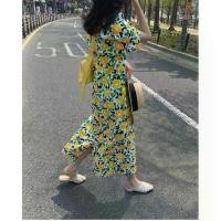 ราคา พร้อมส่ง hyuna big flower dress C1837 เดรสยาวลายดอก เดรสยาวมินิมอล (1729984136305936504)