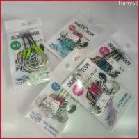 ราคา Harry58 เบ็ดจิ๊กกิ้ง JIGGING HOOK HI-CARBON ตาเบ็ดจิ๊ก 1ซองมี2ชุด 4ตา ตาเบ็ดไทรับเบอ ขนาด1/0-4/0และไมโครจิ๊ก ผูกสำเร็จ (1729673681548773528)