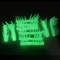 ราคา 2025 ยางนุ่มเหยื่อกุ้ง Noctilucent กุ้งเท้ากุ้ง เหยื่อปลอม Biomimetic Luminous Hook Worm Silicone Sea Fishing (1732082378272901703)