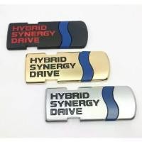 ราคา ☞โลโก้ โตโยต้า ไฮบริด เพจงานอลูมิเนียม พรีอุส Hybrid toyota prius Bumper Stickers Hybrid Car Logo Metal Sticker Rear❇ (1732498894695138933)