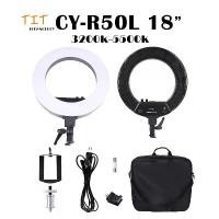 ราคา ไฟสตูดิโอ LED Ring Light CY-R50L ไฟแต่งหน้า size 18 นิ้ว ไฟเซลฟี ไฟวงเเหวน ไฟวงกลม 3200k-5500k แสง2สี (1732577391563343482)