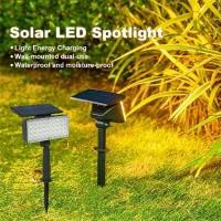 ราคา [จัดส่งทันที] 36LED Super Bright Solar Spotlights IP65 Waterproof Outdoor Lighting Lawn Lamp Garden Park munity Landscape Warm Color Decorative Lights (1732582858124330470)