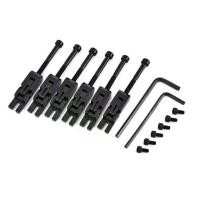 ราคา Quaneou 6Pcs Double Locking System String Saddles สำหรับ Floyd Rose Guitar Tremolo Bridge (1732387337343632587)