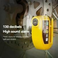 ราคา Alarm Lock กุญแจล็อคจานเบรค กุญแจล็อคดิสมีเสียง ป้องกันขโมย กุญแจล็อคดิสเบรคแบบมีเสียงเตือน [แบบมีเสียงกันน้ำ ใช้ได้ทุกรุ่น] ล็อคดิสเบรคเวสป้า มอเตอร์ไซค์ Motorcycle (1729694593144818521)