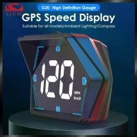 ราคา สมาร์ทเกจ [UEB AUTO]Car Digital GPS Speedometer HD LED Display Head Up Display Compass Digital GPS HUD Overspeed Alarm Speedometer Odometer Display meter (1731955133029320574)