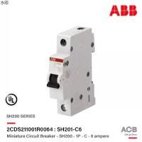 ราคา เยี่ยมไปเลย! เยี่ยมไปเลย!มีบริการเก็บ ABB - SH201-C6 ลูกย่อยเซอร์กิตเบรกเกอร์ 6 แอมป์ 1 โพล 6kA, ABB System M Pro 6A MCB Mini Circuit Breaker1P, Breaking 6kA (1731404462663894578)