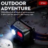 ราคา ไฟฉาย LED, HL23-A, พร้อมเซ็นเซอร์, ไฟ LED หัวคู่, เซ็นเซอร์อัจฉริยะ, ไฟหน้าแบบชาร์จไฟได้, Super Fire (1732363465338357155)