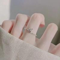 ราคา แหวนปมรัก สไตล์เกาหลี สีเงินด้าน ดีไซน์เส้นบิดมินิมอล เครื่องประดับแฟชั่นสตรี #KBeauty #เครื่องประดับมินิมอล anxiety ring แหวน ติด กํา ไล fire ring แหวน เล็บ (1732076354215381647)