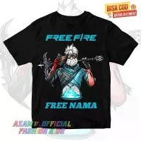 ราคา [100% Cotton] Kaos Anak Baju Anak FF Character Free Fire Skin Bundle Free Nama/Kaos T-shirt Free Fire Character FF (1731855841381876843)