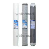 ราคา ชุดไส้กรองน้ำ ro ขนาด 20 นิ้ว AQUATEK SILVER Sat A (PP Sediment 1 ไส้, CTO Carbon 1 ไส้, RSN Resin 1 ไส้) (1732538528055657585)