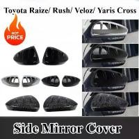 ราคา ฝาครอบกระจกมองข้าง, Forged Carbon, สำหรับ Toyota Raize / Rush / Veloz/ Yaris Cross, ฝาครอบกระจกมองหลัง, พร้อมเทปสองหน้า, ทำจากพลาสติก (1732607604079429304)